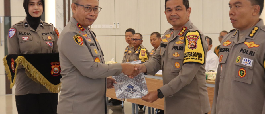 Polda Bengkulu Teken Pakta Integritas dan Penyerahan DIPA T.A 2025