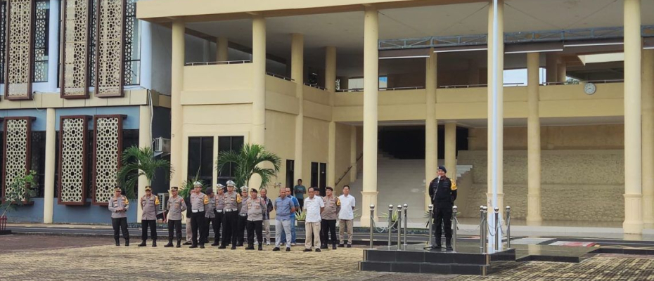 Polda Bengkulu Laksanakan Apel Ops Mantap Praja Nala 2024