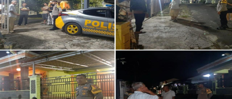 Patroli Dialogis Polsek Gading Cempaka, Tingkatkan Keamanan di Wilayah Pemukiman