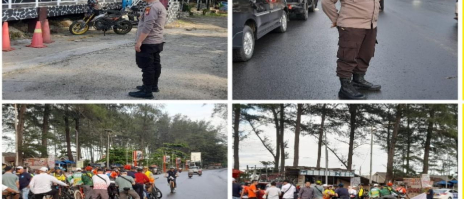Polsek Ratu Agung Amankan Kegiatan Sepeda Santai HUT Kementerian Agama RI dengan Lancar