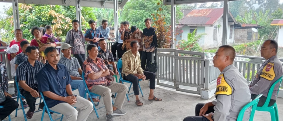 Polsek Sindang Kelingi Gelar Kegiatan Minggu Kasih Bersama Bhabinkamtibmas