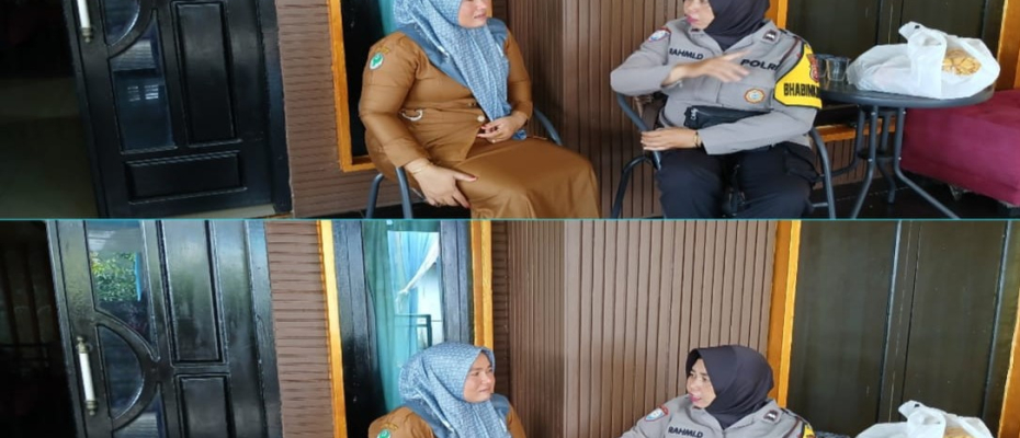 Bhabinkamtibmas Kelurahan Sawah Lebar Baru Jalin Komunikasi Harmonis dengan Warga